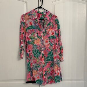 Lilly Pulitzer Colorful Floral Top